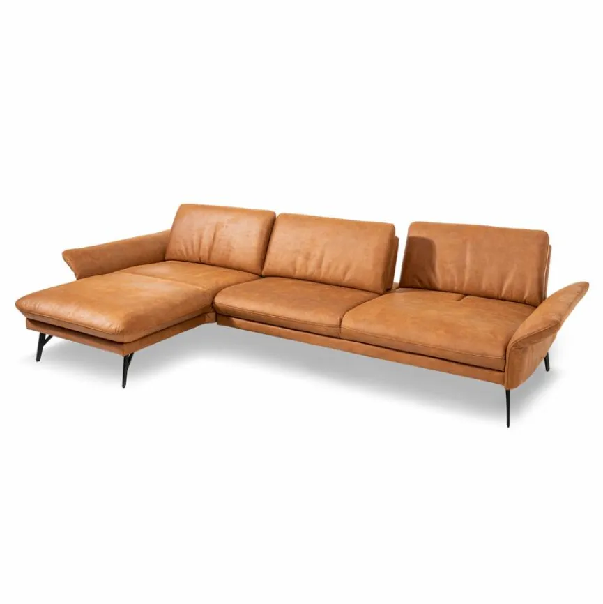 New himolla Ecksofa Monheim Cognac