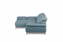 Ecksofa Monza Smoke Blue
