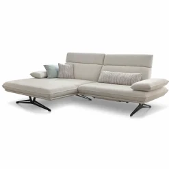Best Musterring Ecksofa MR 455 Hellgrau