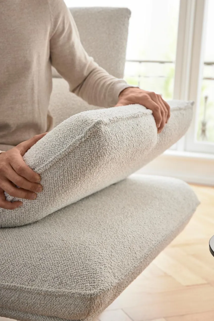 Best Musterring Ecksofa MR 455 Hellgrau