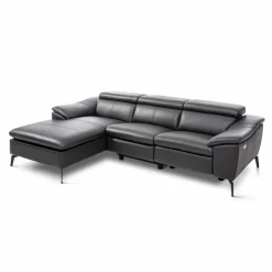 Discount Ecksofa Nico Schwarz