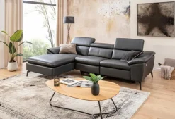 Discount Ecksofa Nico Schwarz
