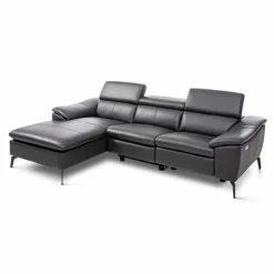 Discount Ecksofa Nico Schwarz