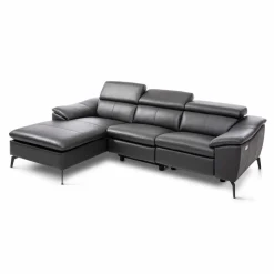 Discount Ecksofa Nico Schwarz