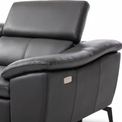 Discount Ecksofa Nico Schwarz