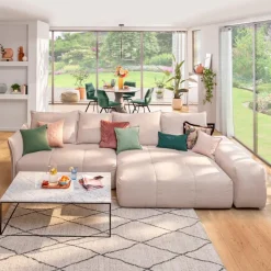 Best designwerk Ecksofa Palace Natural