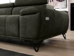 Outlet Ecksofa Palladio Moos