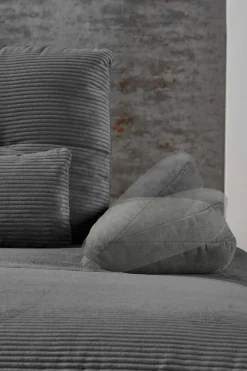 New Ecksofa Payton Schwarz / Grau