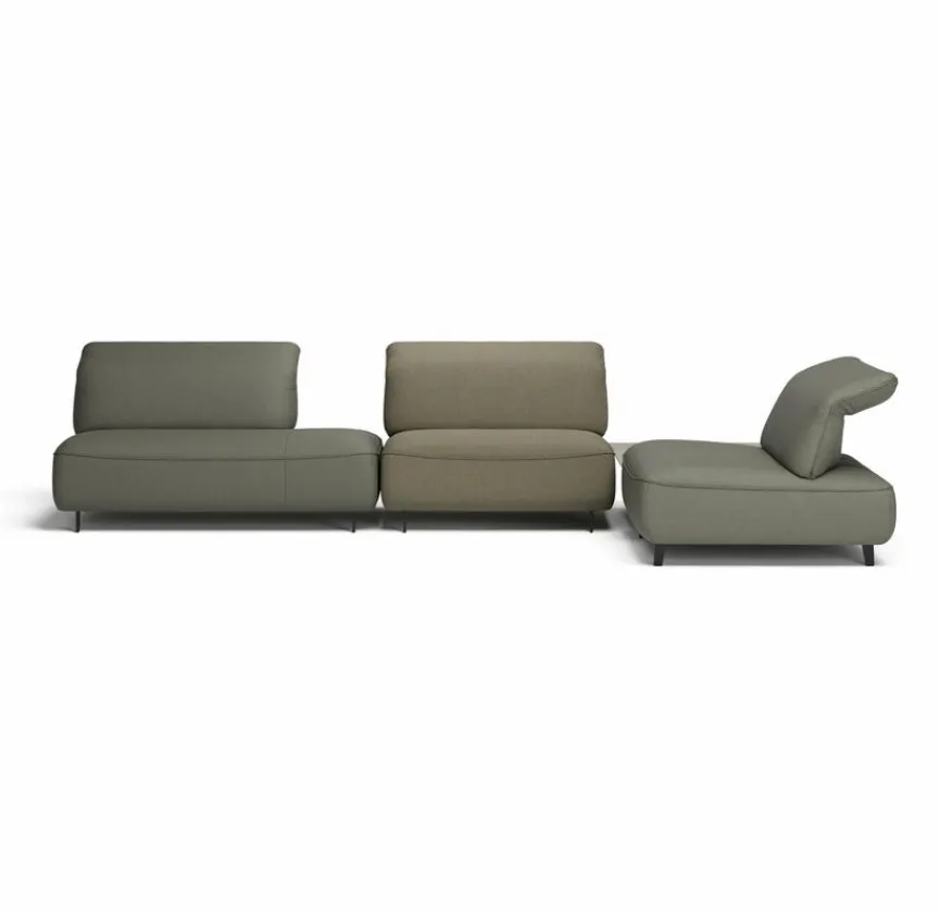 JOOP! Ecksofa Pieces (8180) Tundra / Rauch