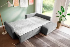 Sale Ecksofa Pierre de Luxe Anthrazit