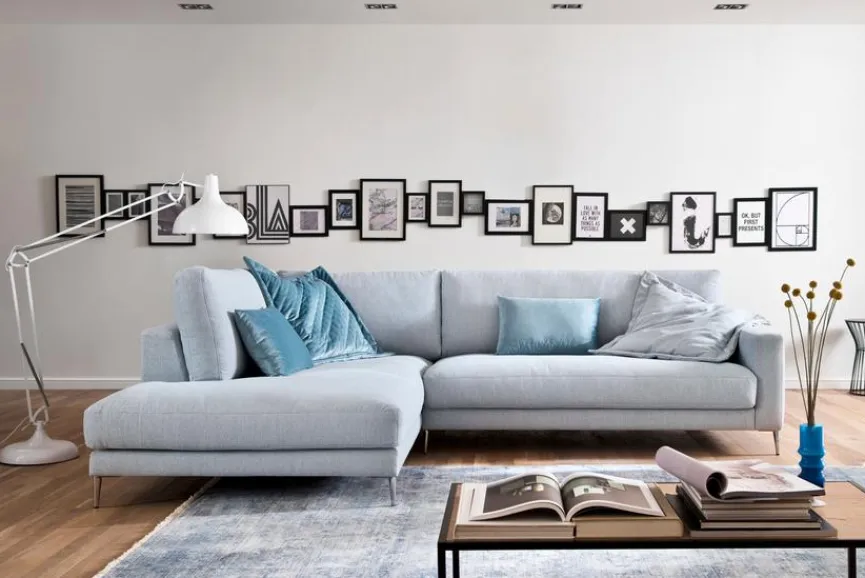 Sale Portobello Ecksofa Preston Ice Blue