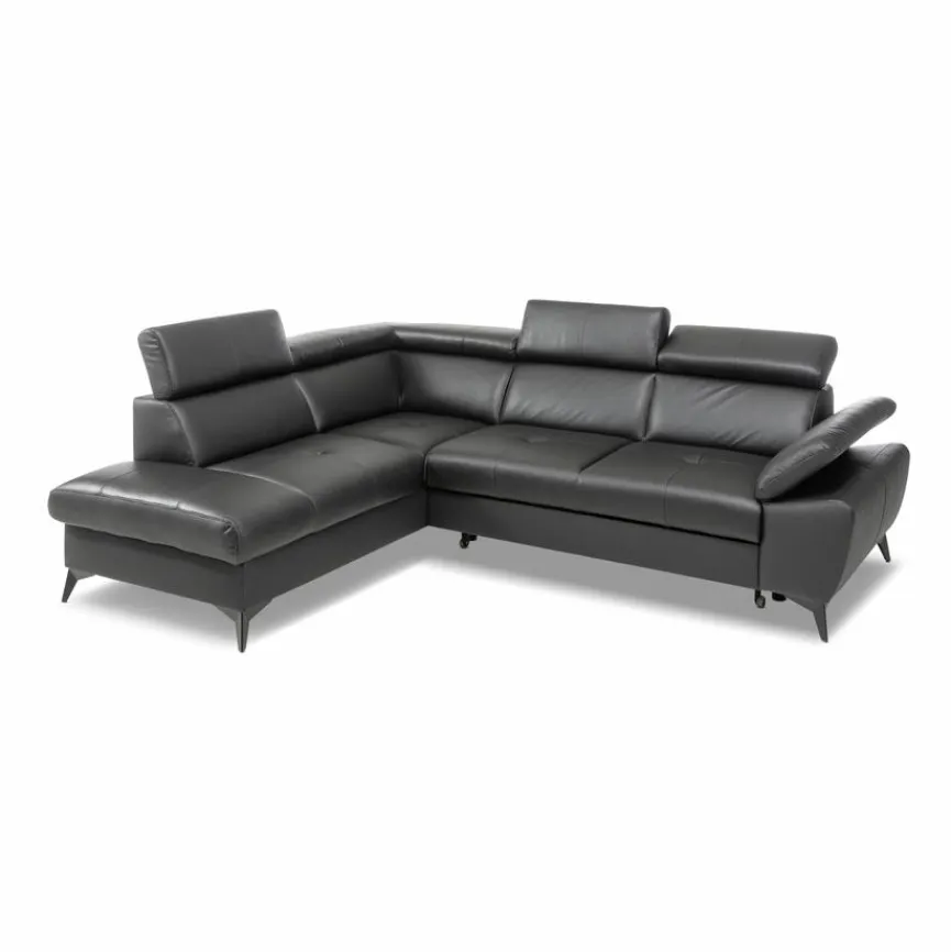 Clearance Ecksofa Rio Schwarz