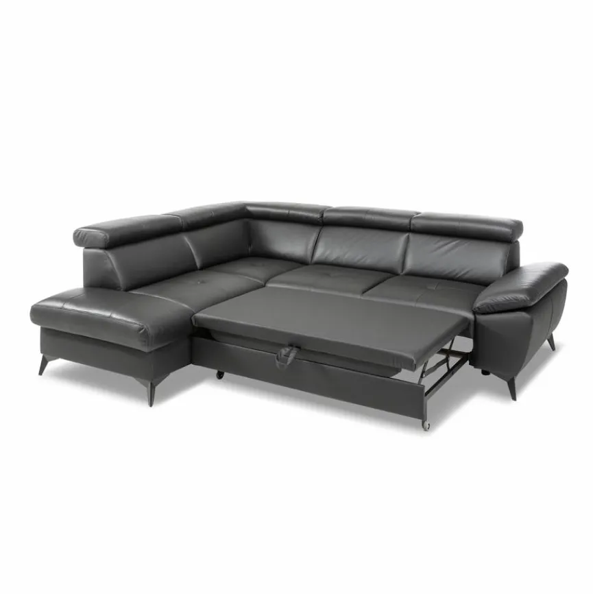 Clearance Ecksofa Rio Schwarz