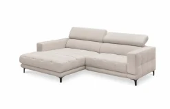 Clearance set one by Musterring Ecksofa Rosario Silk Grey