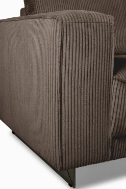 Discount Ecksofa Sarno Braun