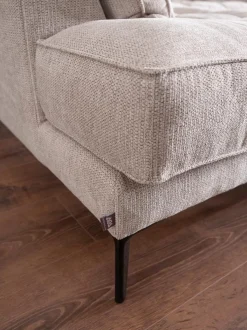 New Ecksofa Silvano Silk Grey