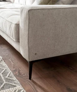 New Ecksofa Silvano Silk Grey