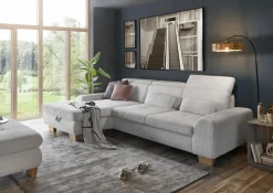 Discount set one by Musterring Ecksofa SO 3400 Silver