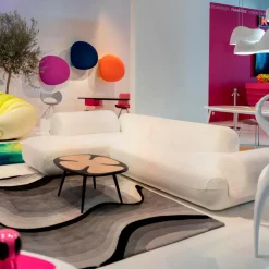 Outlet KARE X KARIM RASHID Ecksofa Soft Edge 70860 Weiß