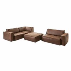 New DAHEIM Ecksofa Stoke Chocolate
