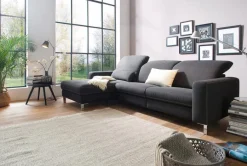 Portobello Ecksofa Sunderland Anthrazit