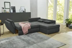 Clearance Ecksofa Taifun Dunkelgrau
