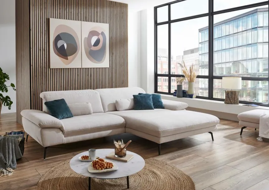 Online ComfortPlan Ecksofa Vigo Ecru