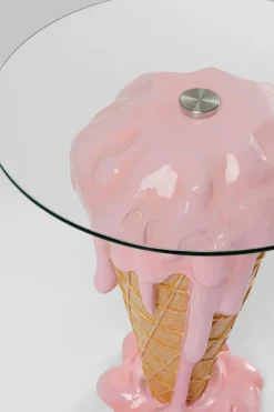 New KARE DESIGN Esstisch Ø 60 cm Icecream 70201 Rosa