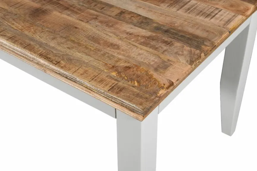 New WOLFMÖBEL Esstisch Country 180 x 90 cm Sand