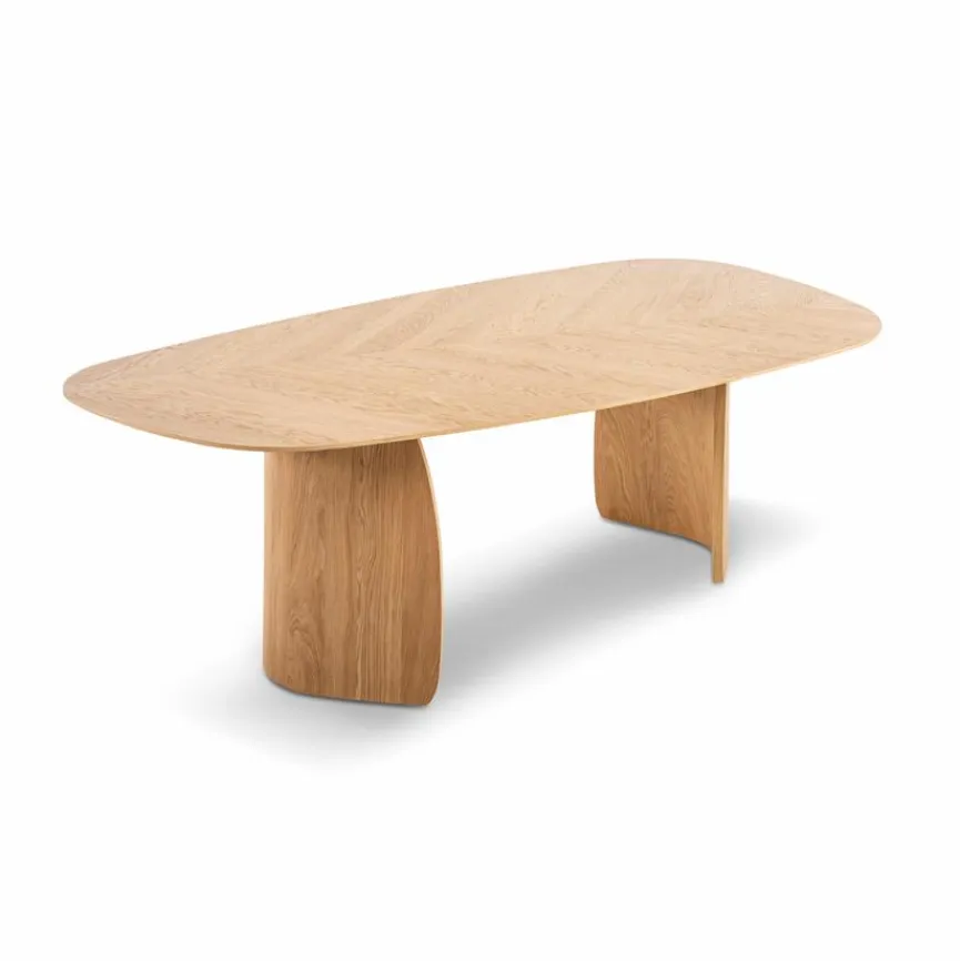 Hot Mobitec Esstisch Dolmen 230 x 120 cm Eiche