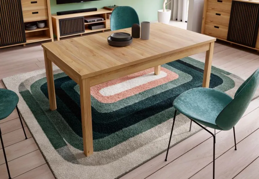 Discount FORTE Esstisch Killarney 160/207 x 90 cm Eiche