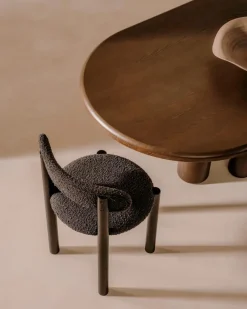 New Kave Home Esstisch Mailen 220 x 105 cm Schwarz