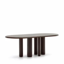 New Kave Home Esstisch Mailen 220 x 105 cm Schwarz