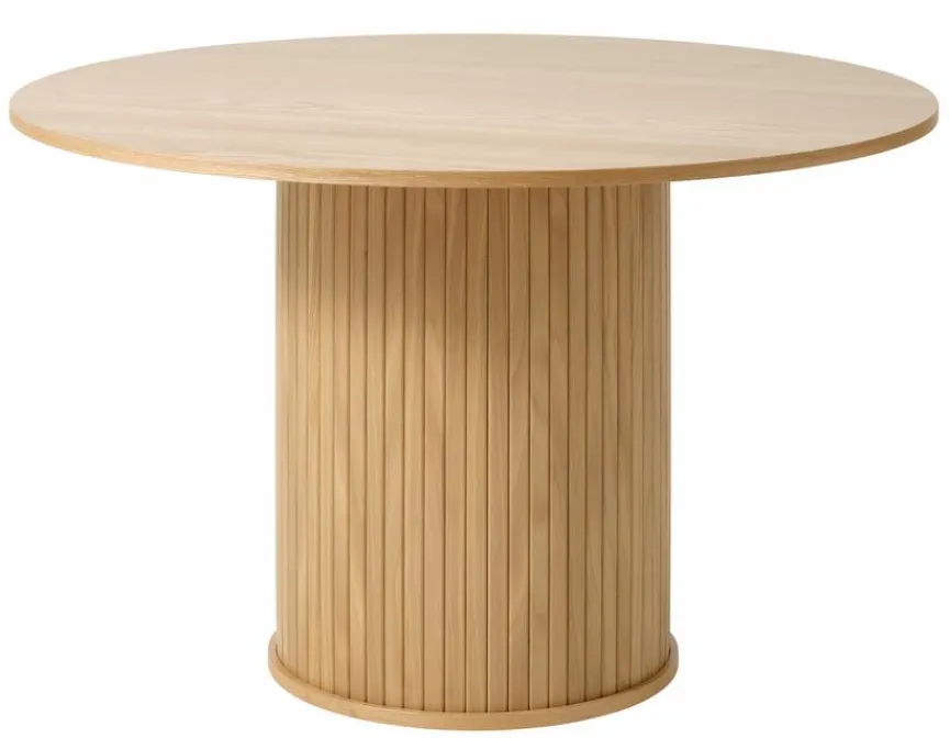 Online Esstisch Nola Ø 120 cm Natur