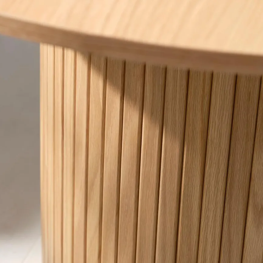 Online Esstisch Nola Ø 120 cm Natur