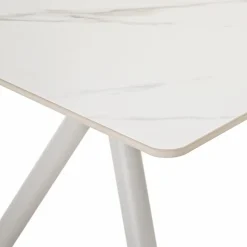 Esstisch Antony 140 x 90 cm Weiß