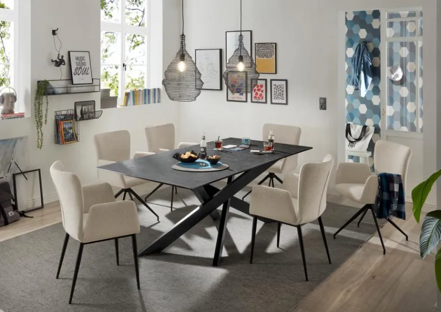 set one by Musterring Esstisch Baltimore 200 x 100 cm