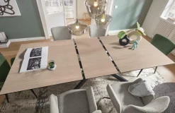 New set one by Musterring Esstisch Baltimore 200 x 100 cm Beige