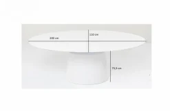 Outlet KARE DESIGN Esstisch Benvenuto 80819 Weiß