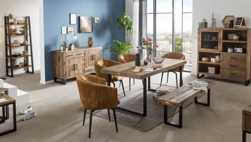 Outlet WOLFMÖBEL Esstisch Boston 180 x 90 cm Braun