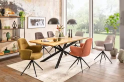 Discount Esstisch Cleveland 180 x 100 cm Wildeiche