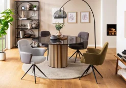 Online Esstisch Dash Ø 150 cm Schwarz