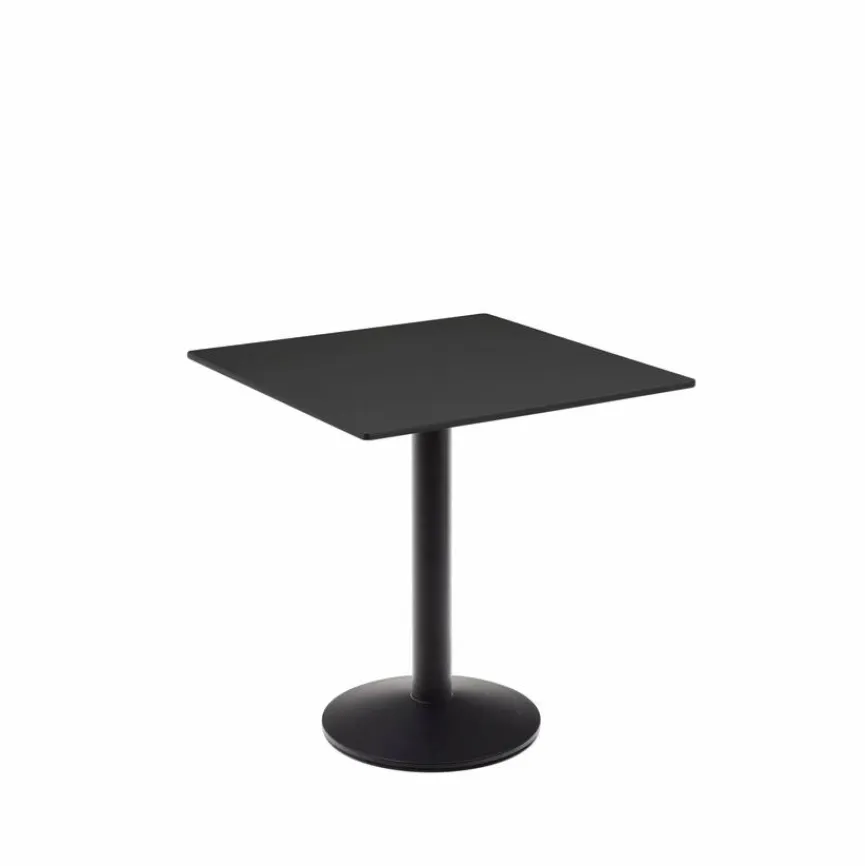 Clearance Kave Home Esstisch Esilda 68 x 68 cm Schwarz