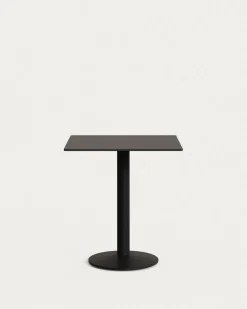 Clearance Kave Home Esstisch Esilda 68 x 68 cm Schwarz