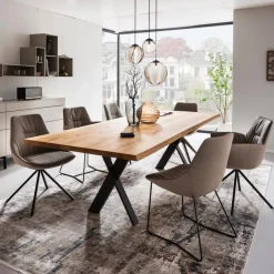 Discount Sormani Esstisch Genua 240 x 100 cm Eiche