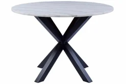 Online Actona Esstisch Heaven Ø 110 cm Schwarz / Weiß