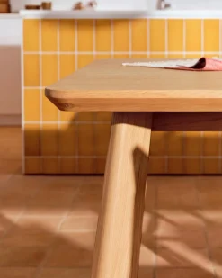 Sale Kave Home Esstisch Idun 220 x 100 cm Eiche