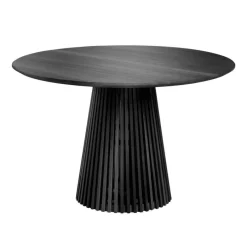 Hot Kave Home Esstisch Irune Ø 120 cm Schwarz