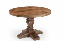 Sale DAHEIM Esstisch Klostertisch Ø 120 cm Braun