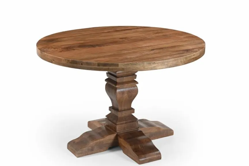 Sale DAHEIM Esstisch Klostertisch Ø 120 cm Braun